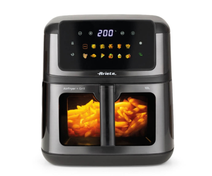 AirFryer i frytkownica beztłuszczowa Ariete Air Fryer Glass Digital 464211 10L